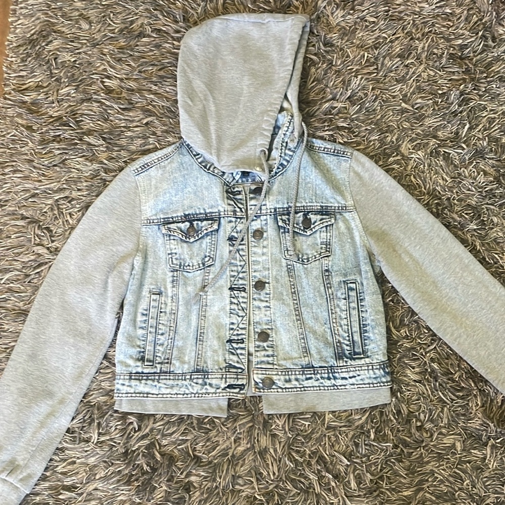 Jean jacket kids large